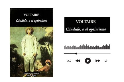 Audiolibro el Cándido o el Optimismo de Voltaire