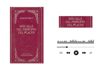 Audiolibro Más allá del principio de placer de Sigmund Freud. 