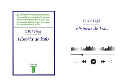 Audiolibro historia de Jesús de Friedrich Hegel